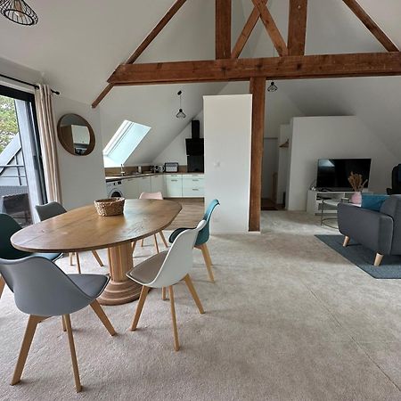 Superbe appartement neuf à Barneville Plage Extérieur photo