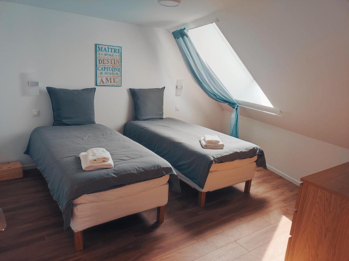 Superbe appartement neuf à Barneville Plage Extérieur photo