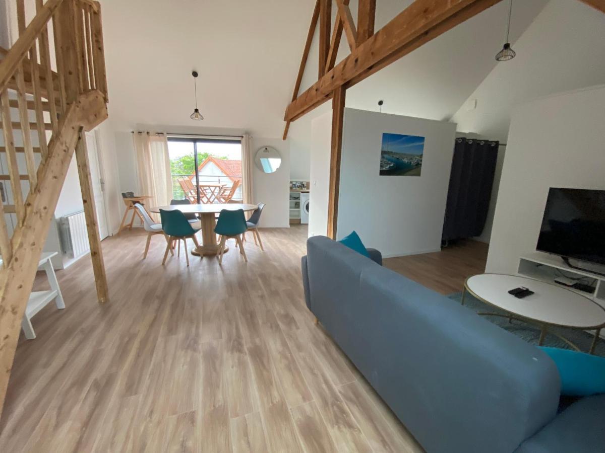 Superbe appartement neuf à Barneville Plage Extérieur photo