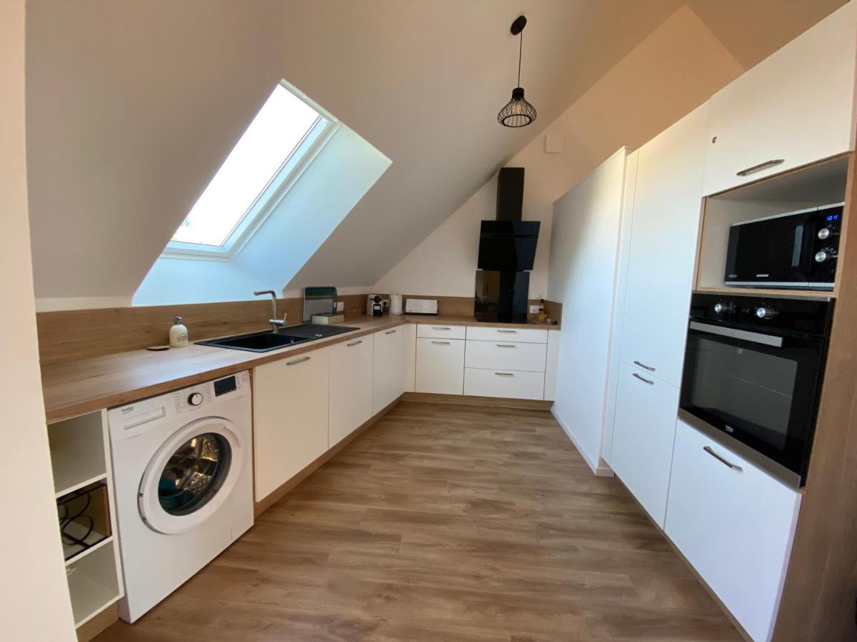 Superbe appartement neuf à Barneville Plage Extérieur photo